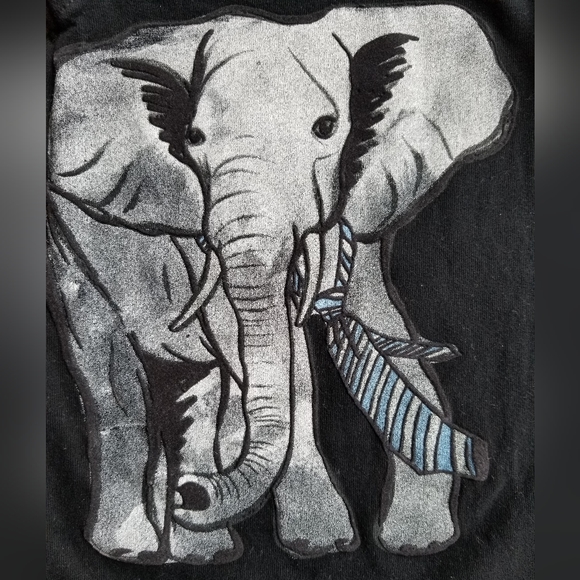 2011 vguc Gap toddler boy 6-12 months elephant romper - Picture 9 of 12